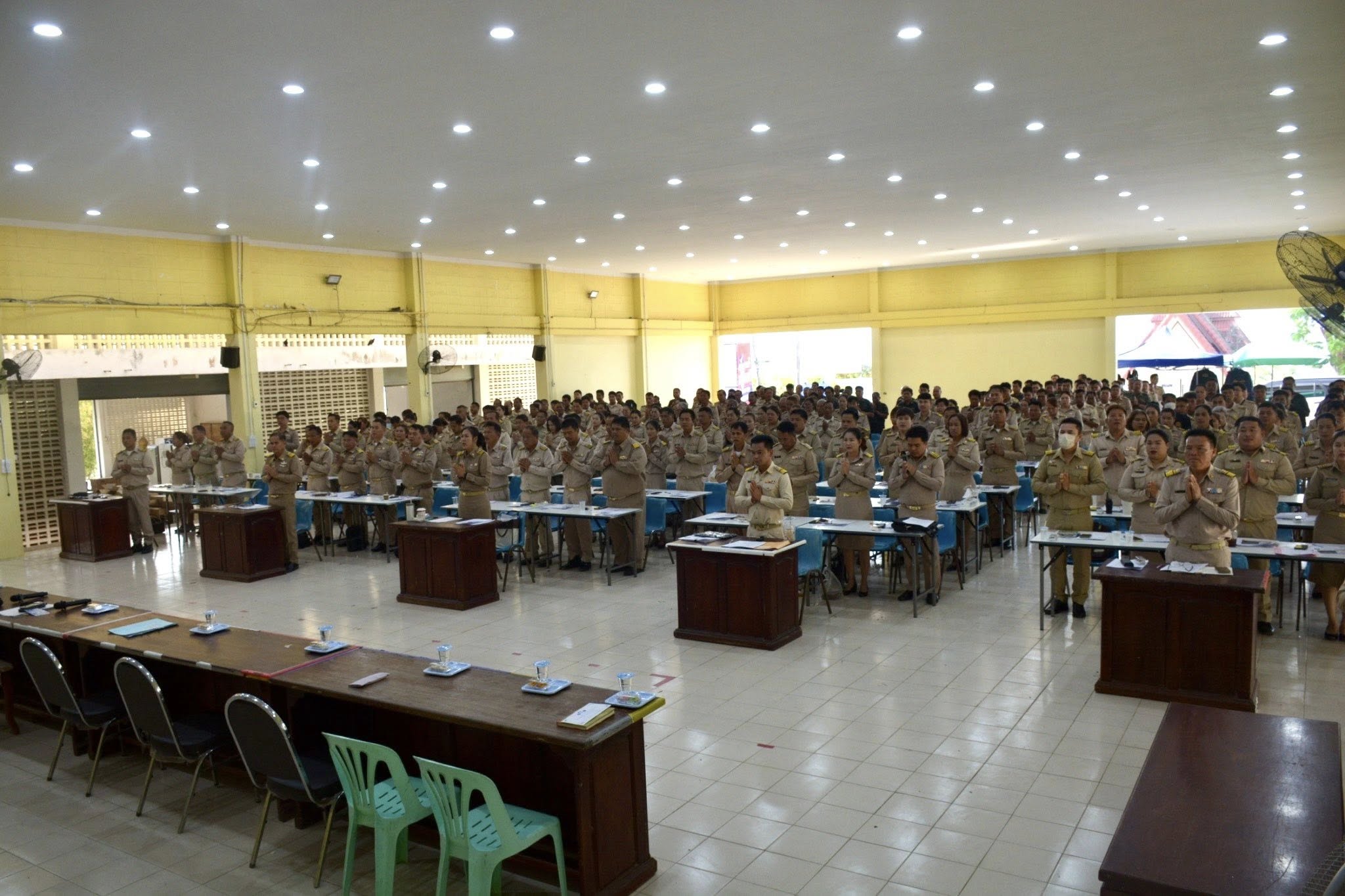 พช.สอยดาว ร่วมประชุมกำนันผู้ใหญ่บ้าน ประจำเดือน กุมภาพันธ์ 2569