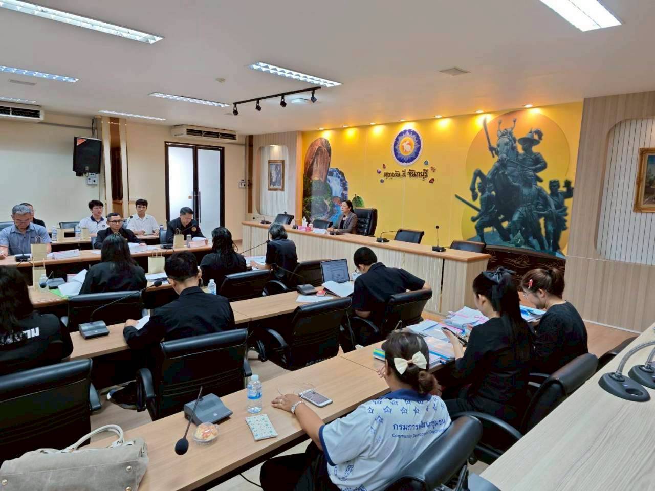 พช.สอยดาว ร่วมประชุมคณะกรรมการรับรองมาตรฐานการพัฒนาชุมชน (มชช.) ประจำปี 2569